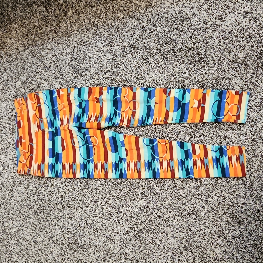 Mickey mouse LuLaRoe kids leggings S/M